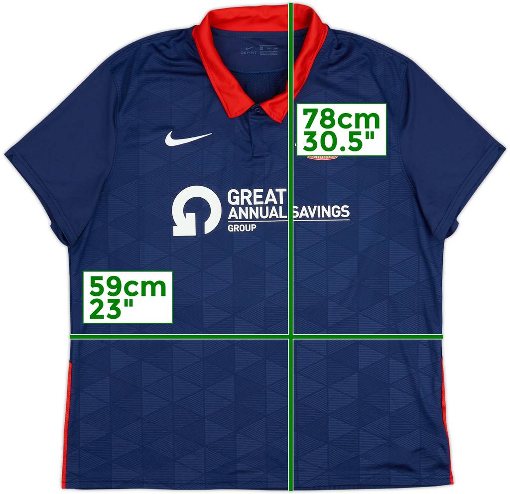 2020-21 Sunderland Away Shirt - 9/10 - (XXL)