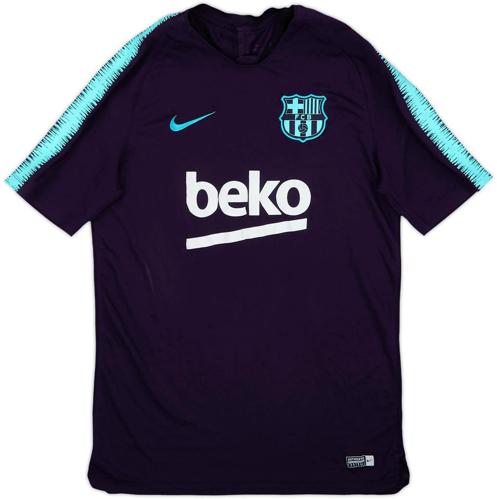 2018-19 Barcelona Nike Training Shirt - 6/10 - (M)