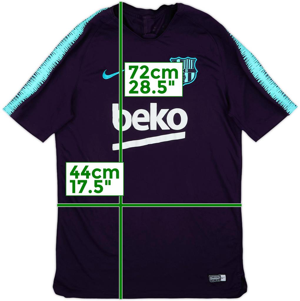 2018-19 Barcelona Nike Training Shirt - 6/10 - (M)