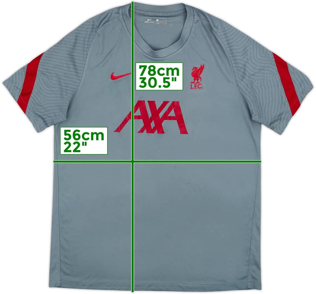 2020-21 Liverpool Nike Training Shirt - 7/10 - (XL)