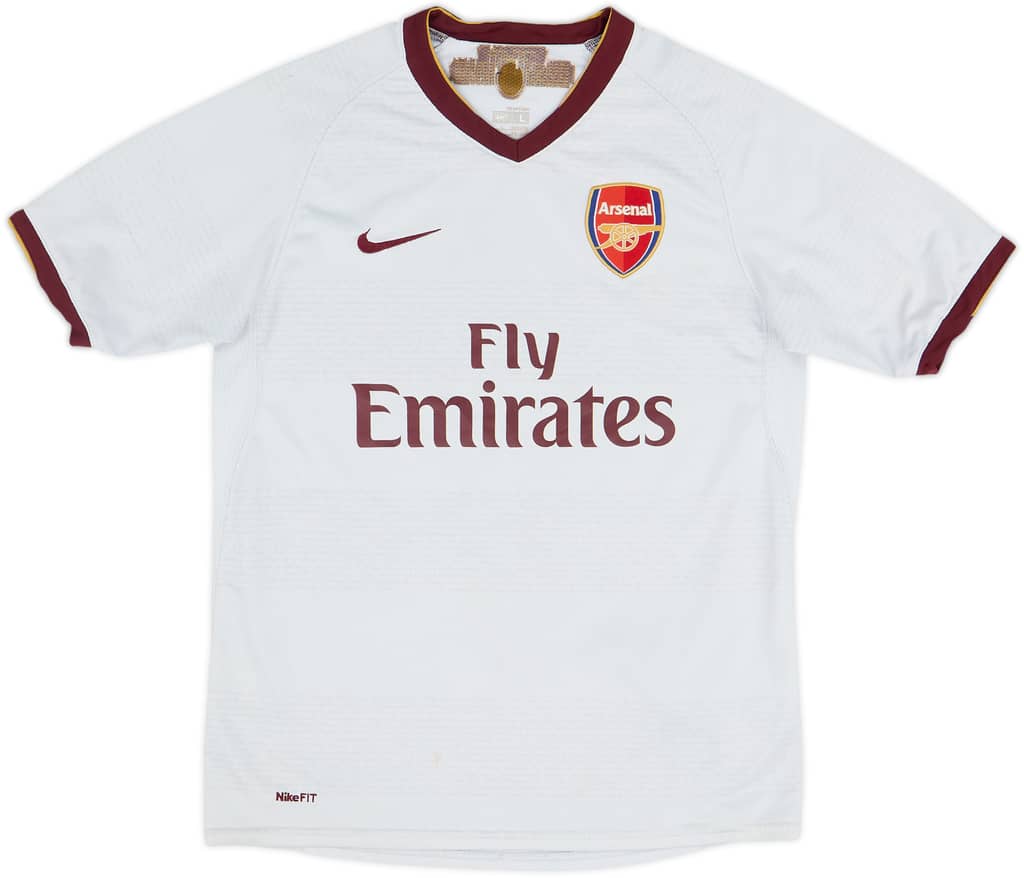 2007-08 Arsenal Away Shirt - 5/10 - (L.Boys)