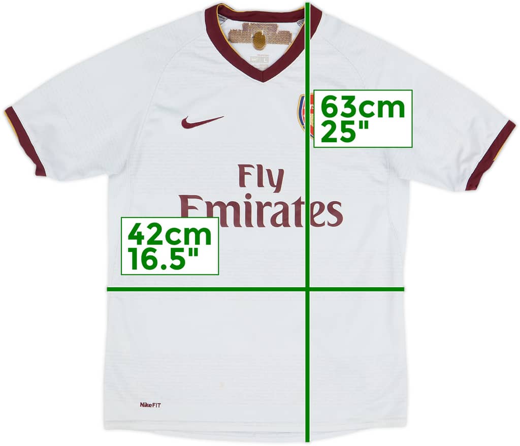 2007-08 Arsenal Away Shirt - 5/10 - (L.Boys)