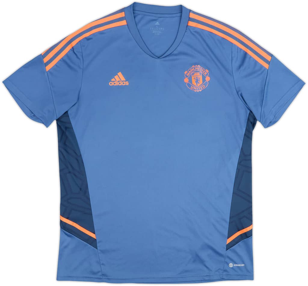 2022-23 Manchester United adidas Training Shirt - 8/10 - (XL)