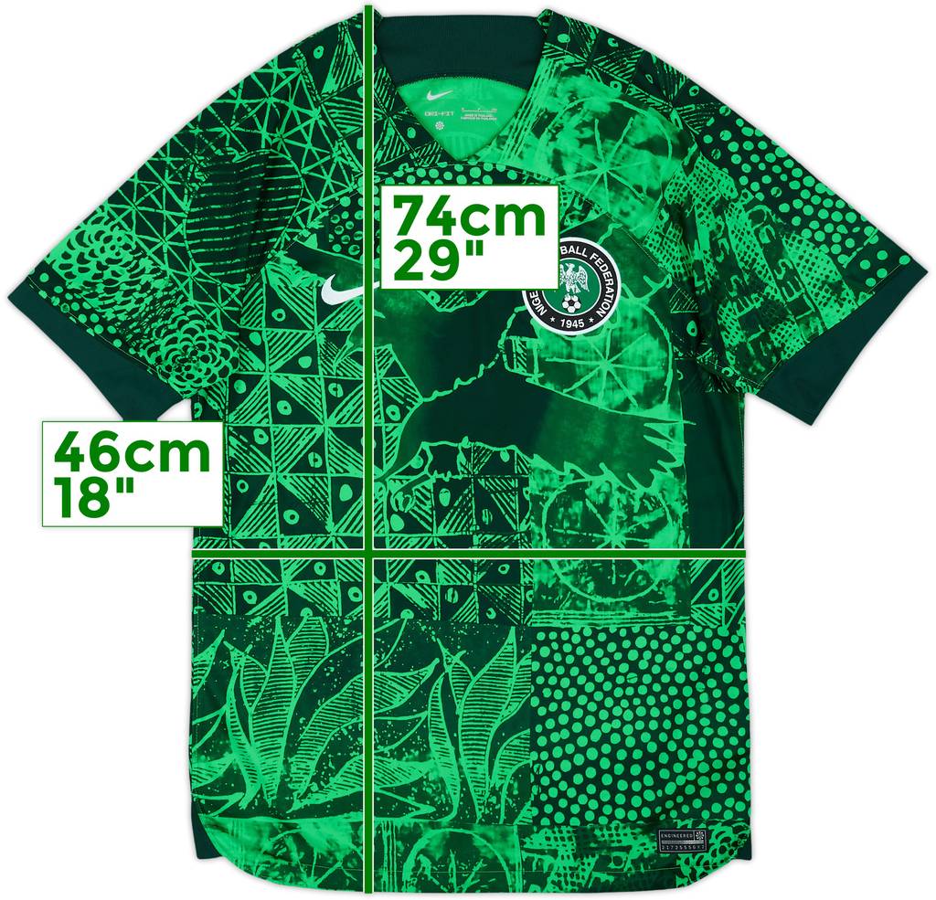 2022-24 Nigeria Home Shirt - 10/10 - (S)