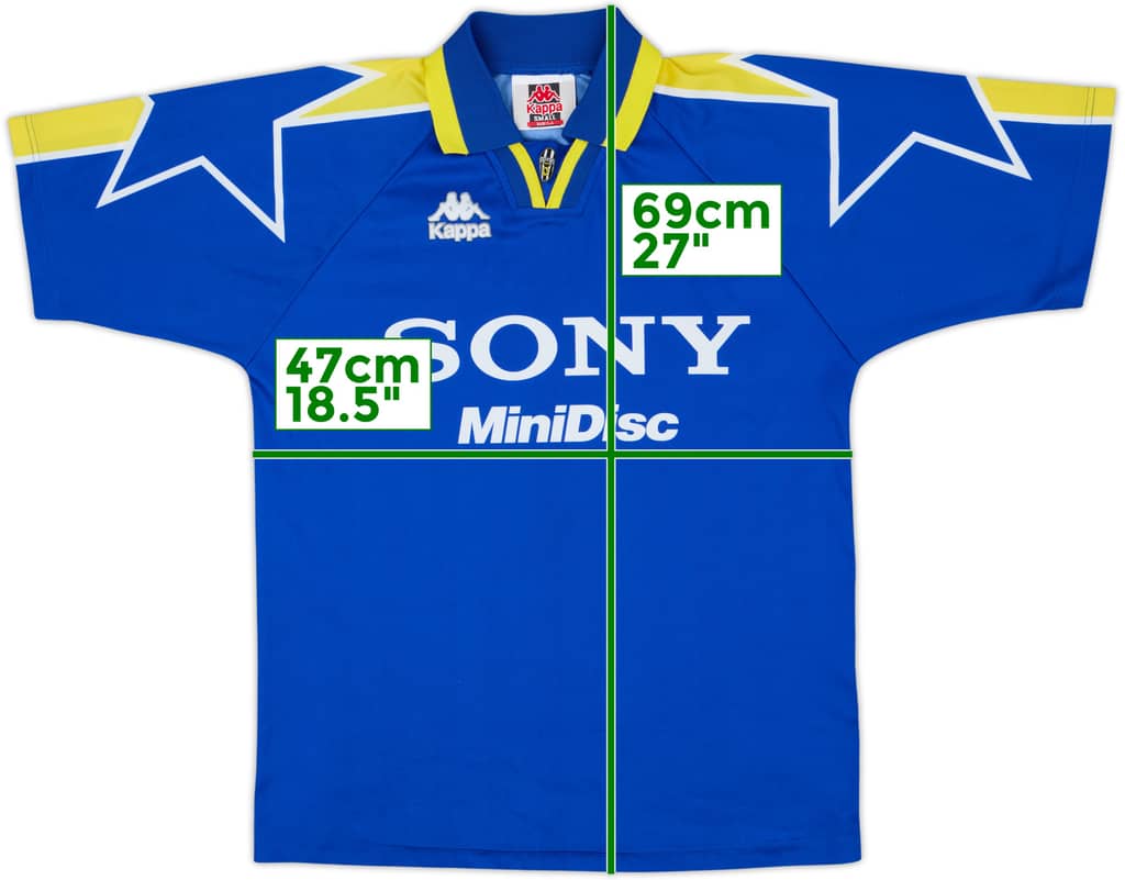 1995-96 Juventus Basic Away Shirt - 8/10 - (S)