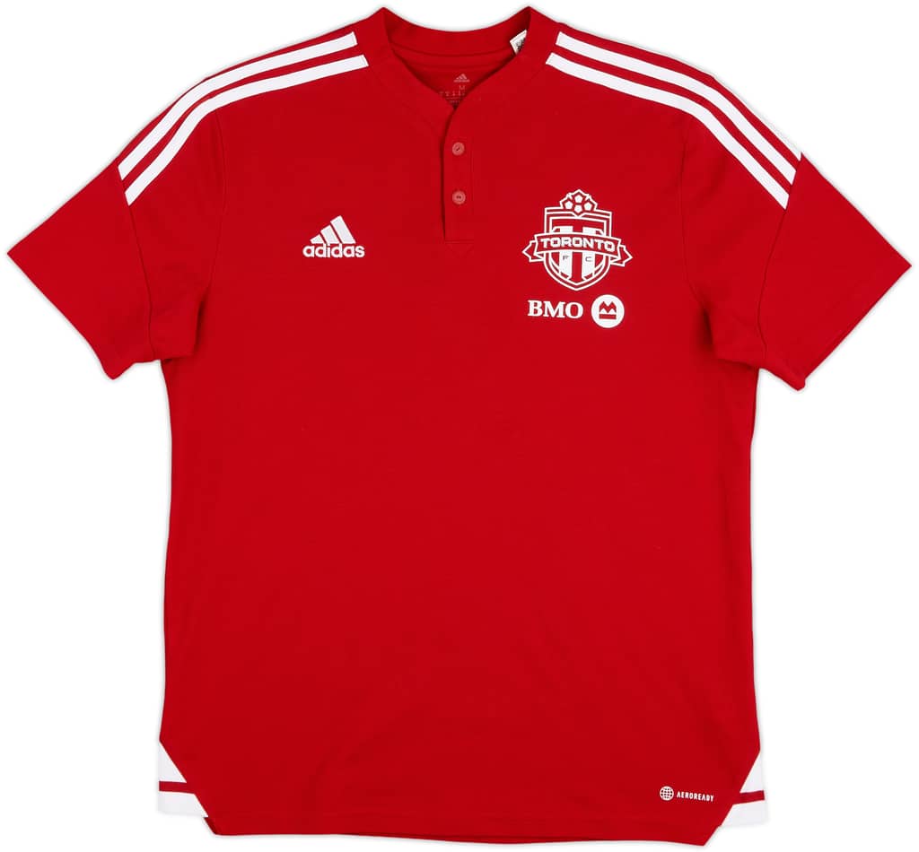 2021-22 Toronto adidas Polo Shirt - 10/10 - (M)