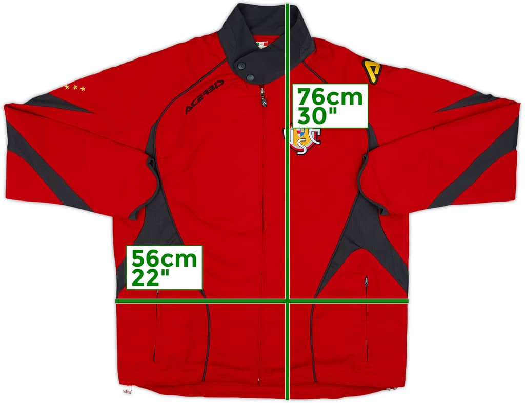 2010-12 Cremonese Acerbis Chaqueta de chándal - 8/10 - (M)