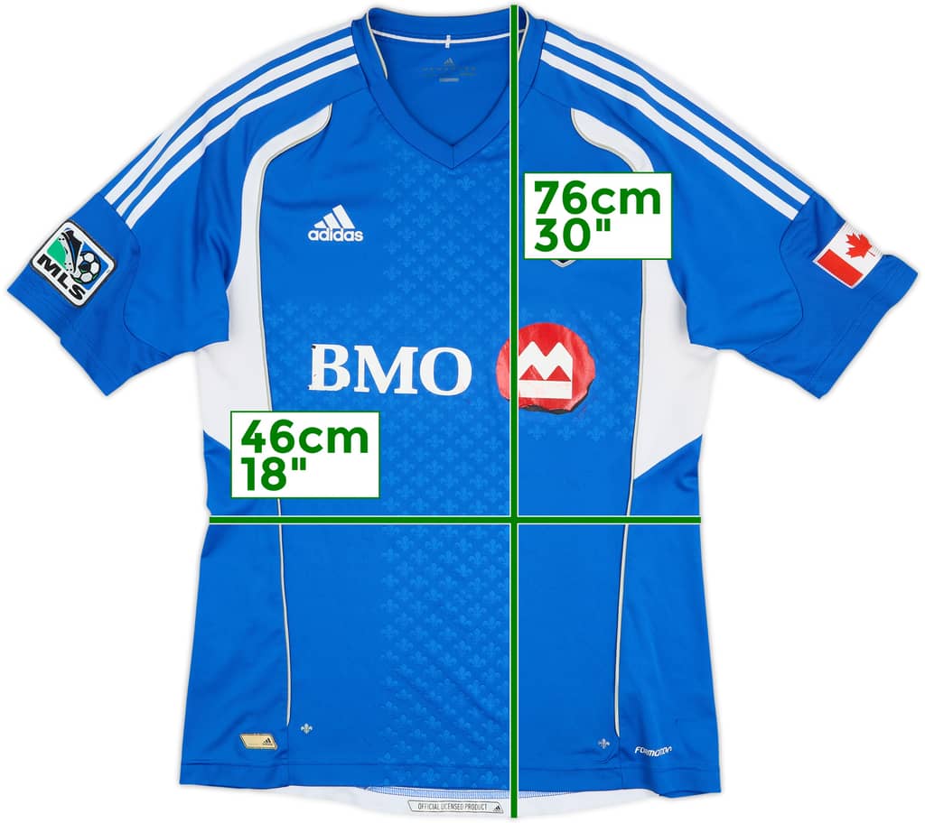 2011 Montreal Impact Authentic Home Shirt - 5/10 - (L)