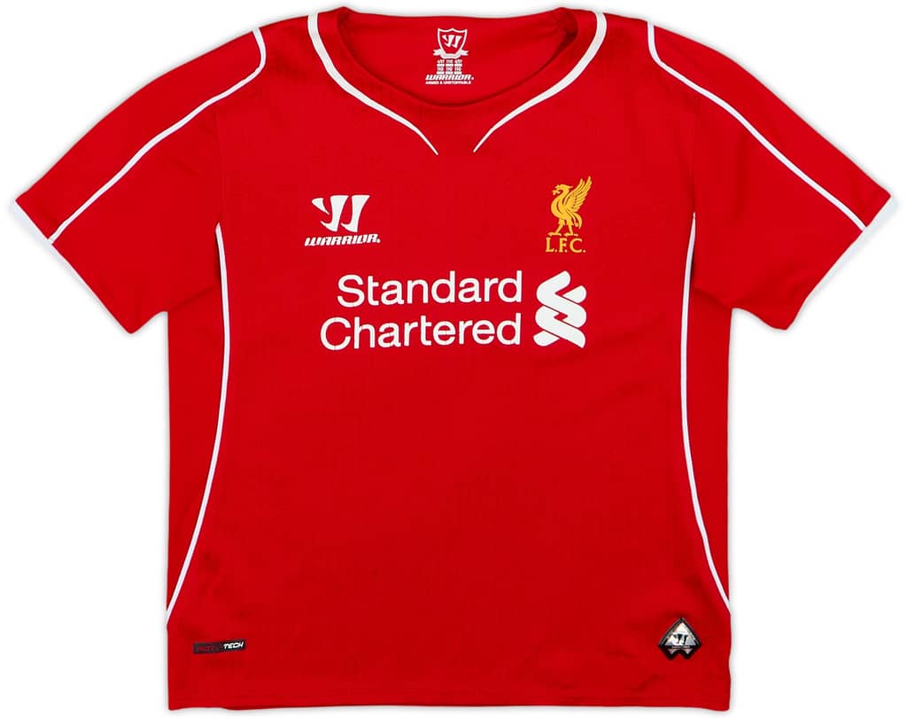 2014-15 Liverpool Home Shirt - 7/10 - (4-5 Years)