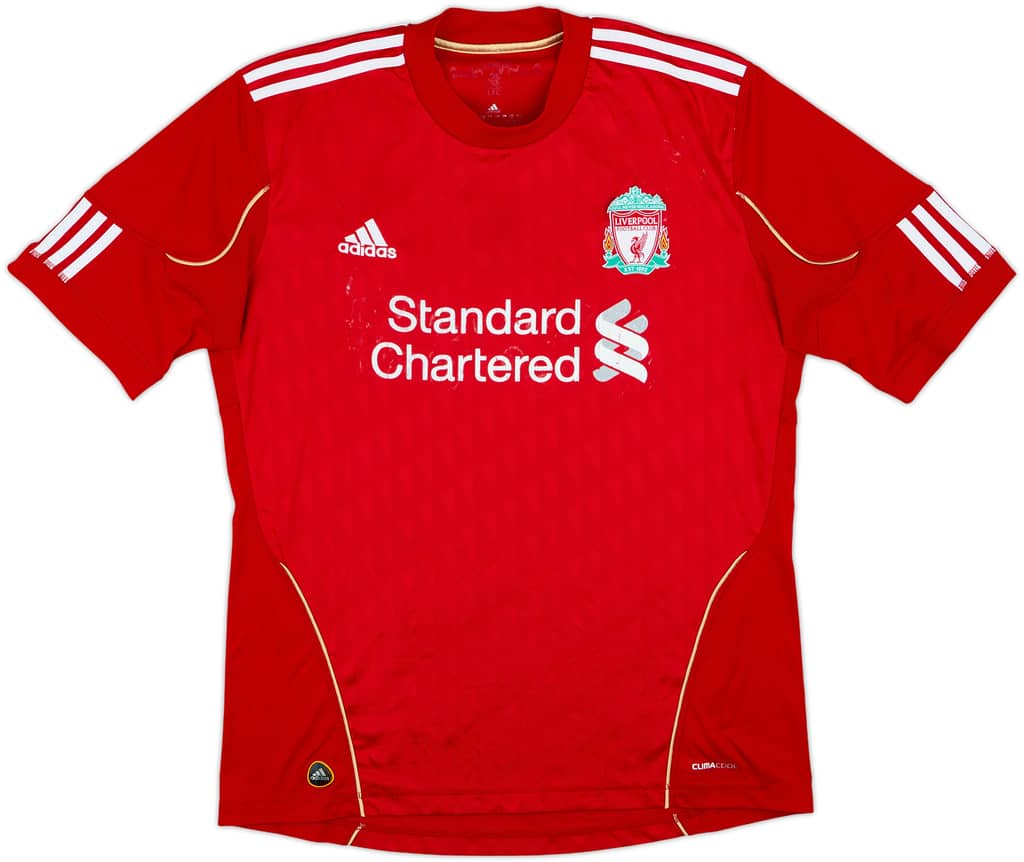 2010-12 Liverpool Home Shirt - 4/10 - (L)