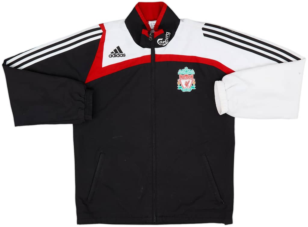 2008-09 Liverpool adidas Chaqueta de chándal - 5/10 - (M)