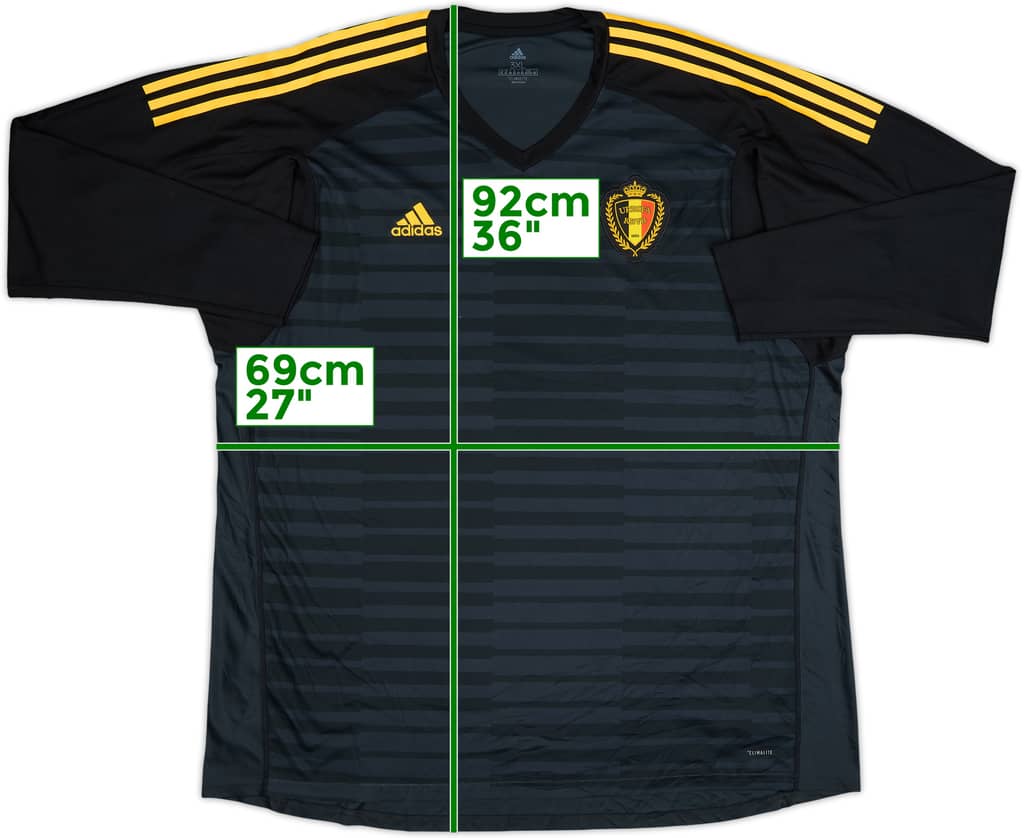 2018-19 Belgium GK Shirt - 9/10 - (3XL)