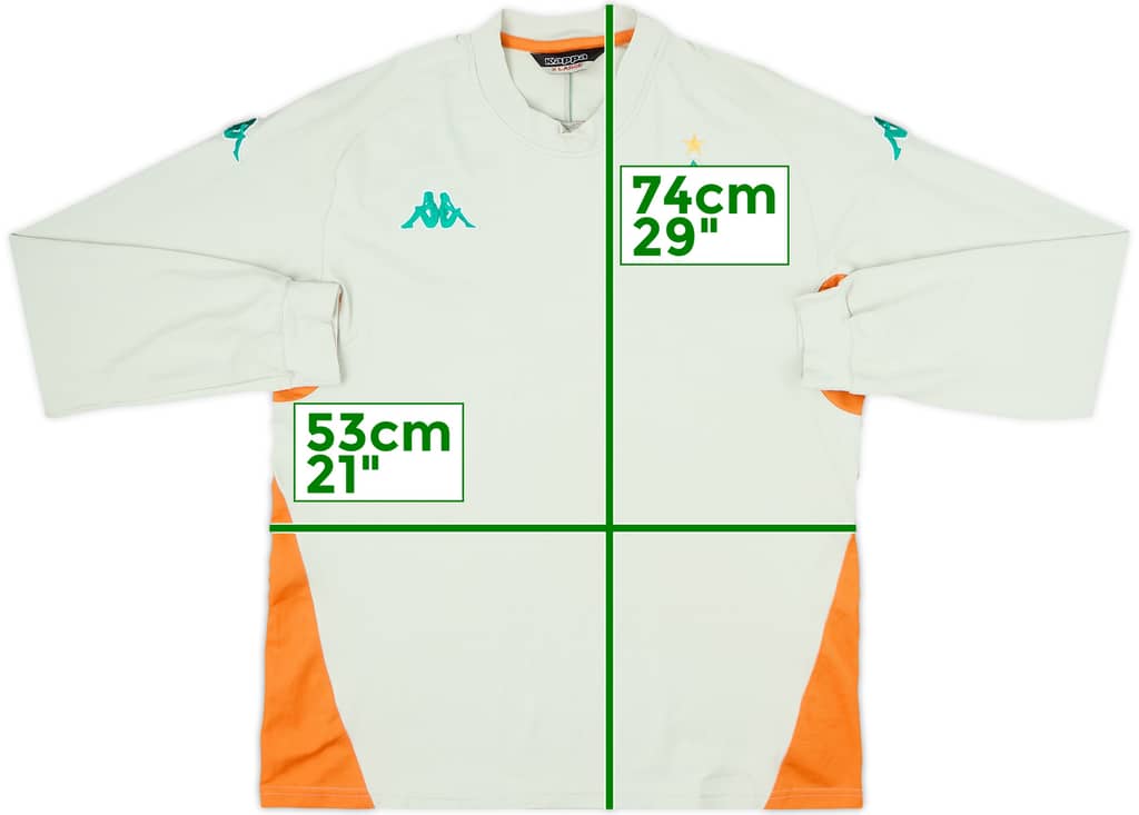 2003-04 Werder Bremen Kappa Training L/S Shirt - 8/10 - (XL)