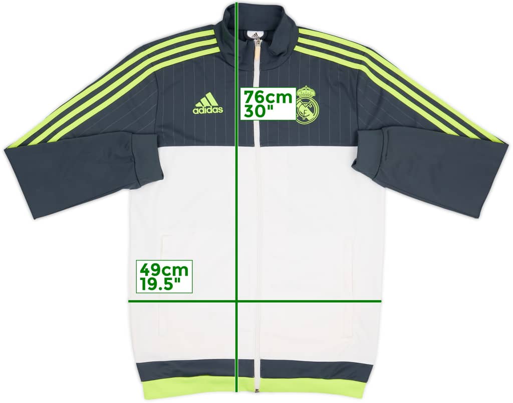 2015-16 Real Madrid adidas Track Jacket - 7/10 - (S)