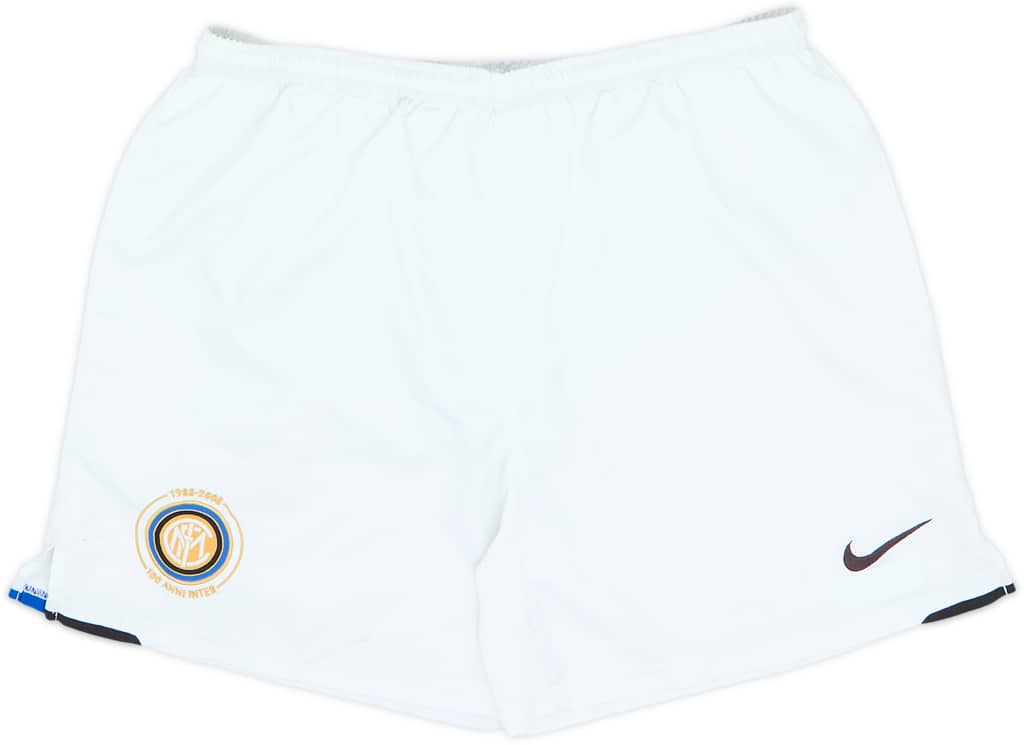 2008-09 Inter Milan Player Issue Away Shorts - 5/10 - (XL)
