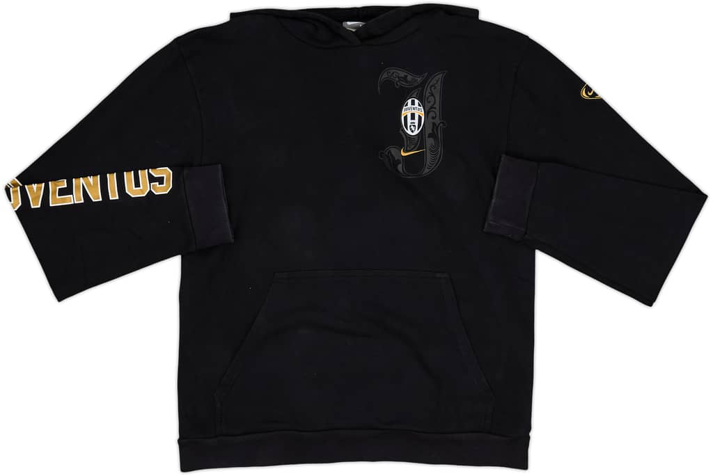 2008-09 Juventus Nike Hooded Top - 8/10 - (M)
