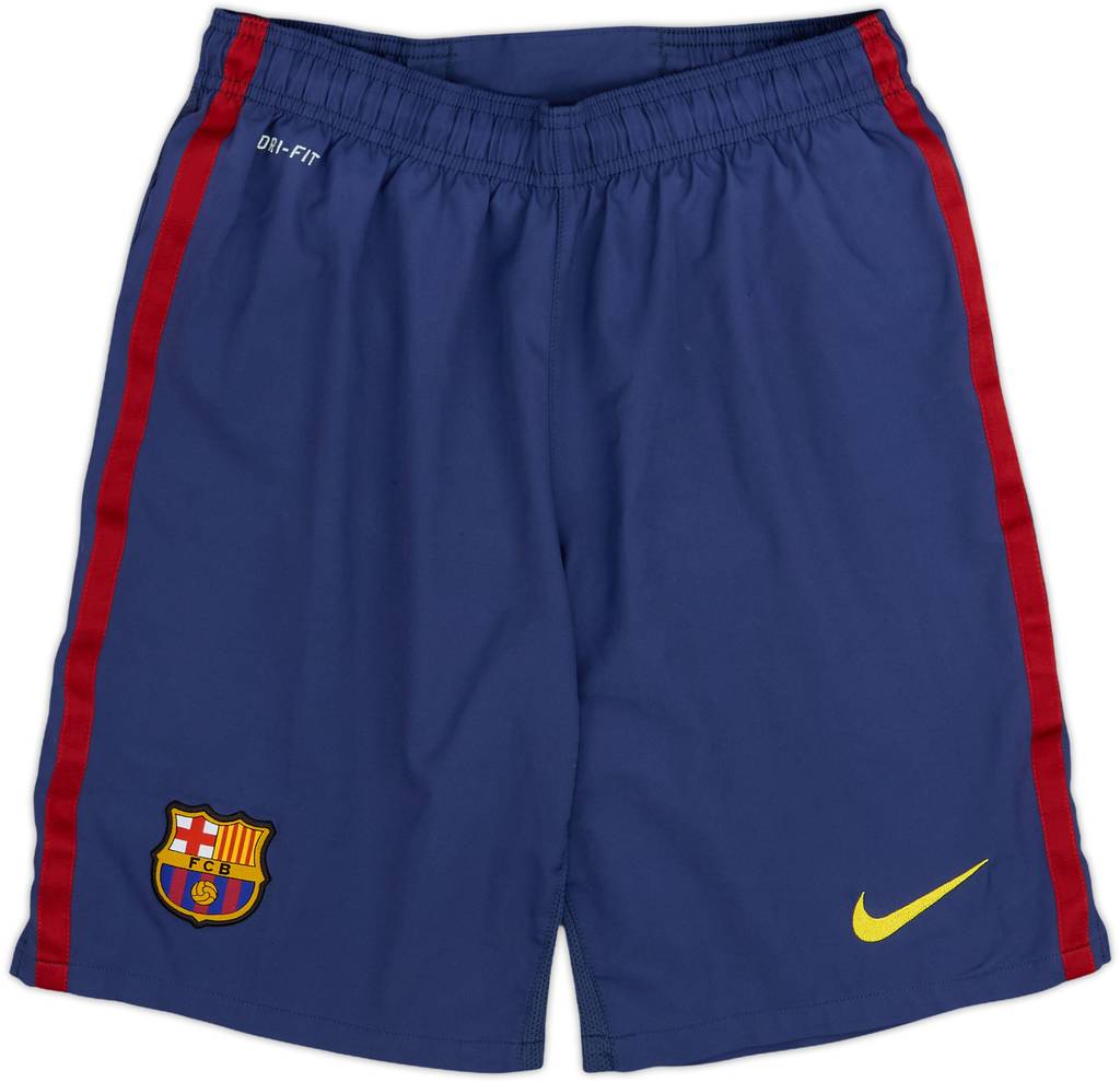 2014-15 Barcelona Home Shorts - 8/10 - (S)