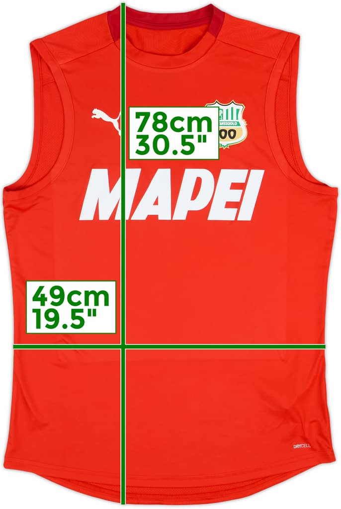 2020-21 Sassuolo Puma Centenary Training Vest - 10/10 - (L)