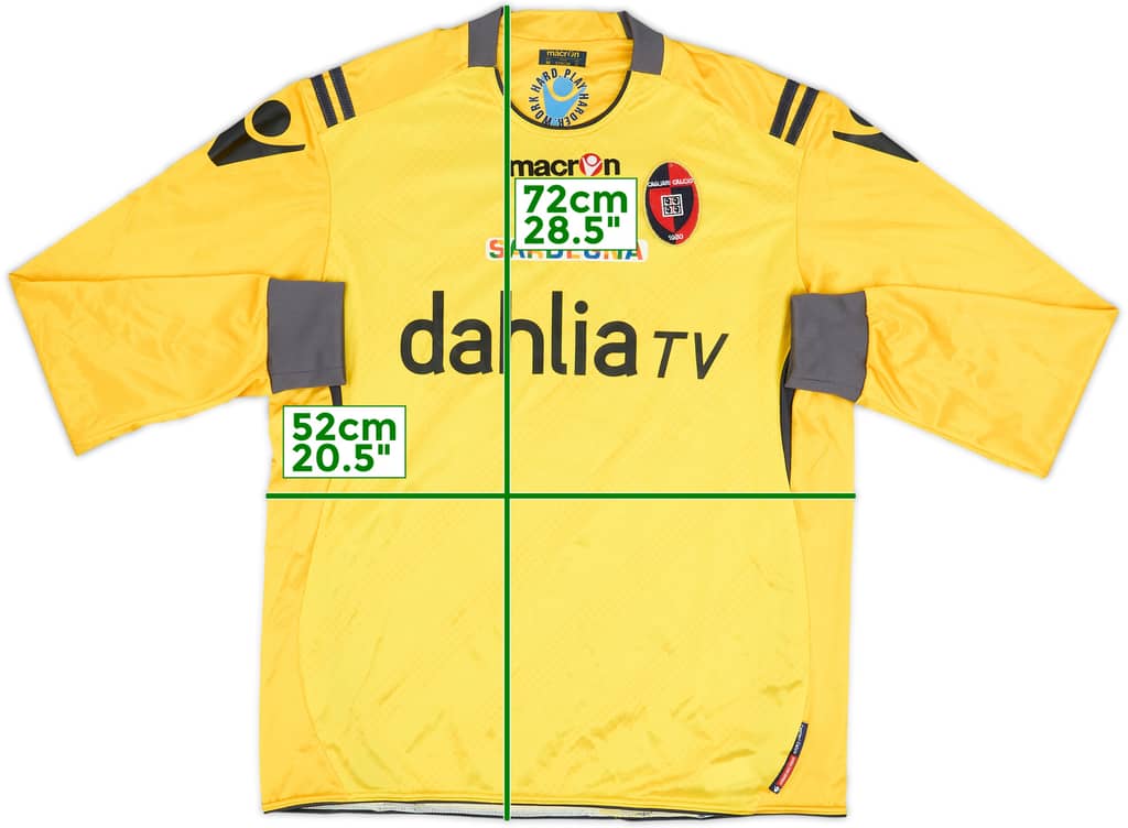 2010-11 Cagliari GK Shirt - 6/10 - (M)