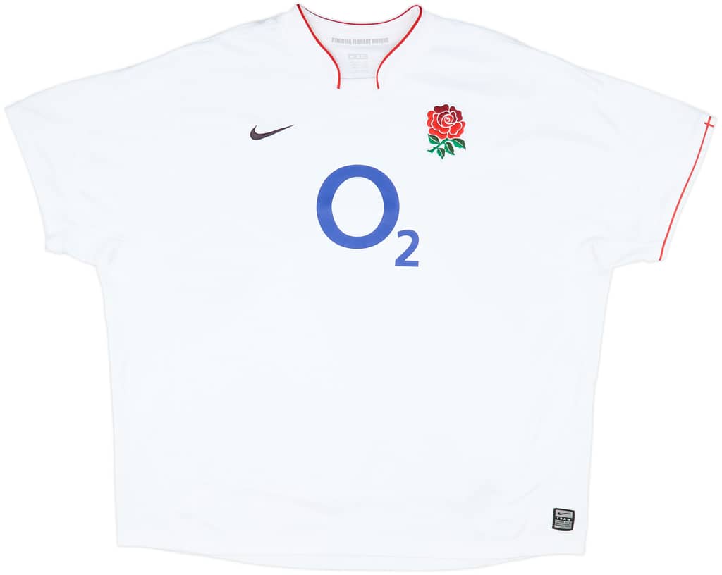 2009-11 England Rugby Home Shirt - 9/10 - (XXL)
