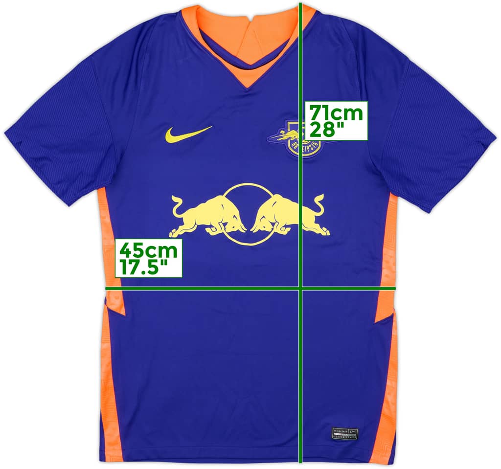 2020-21 RB Leipzig Camiseta Visitante - 9/10 - (S)