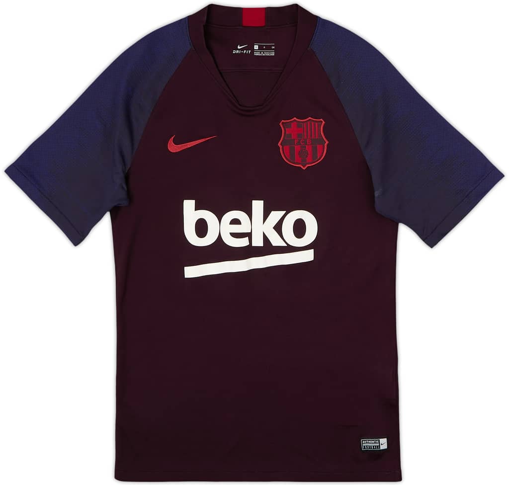 2019-20 Barcelona Nike Training Shirt - 8/10 - (S)