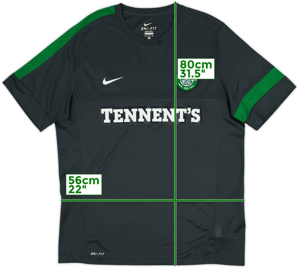 2012-13 Celtic Nike Training Shirt - 7/10 - (XL)