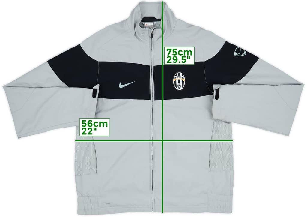 2009-10 Juventus Nike Track Jacket - 8/10 - (L)