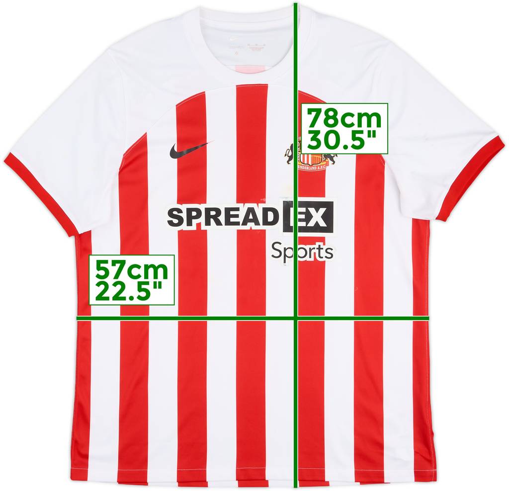Camiseta de local del Sunderland 2023-24 - 5/10 - (XL)