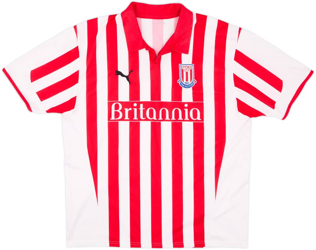 2004-05 Stoke City Home Shirt - 8/10 - (XL)