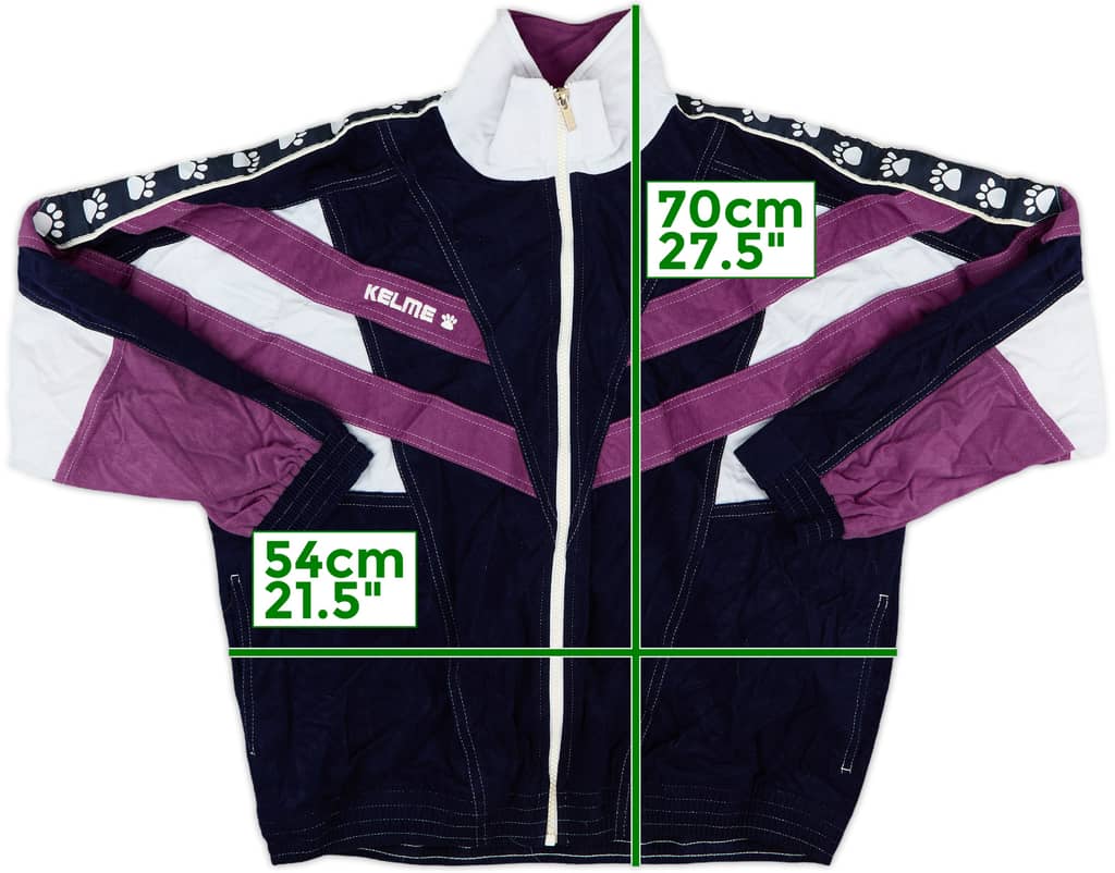 1997-98 Real Madrid Kelme Track Jacket - 8/10 - (M)
