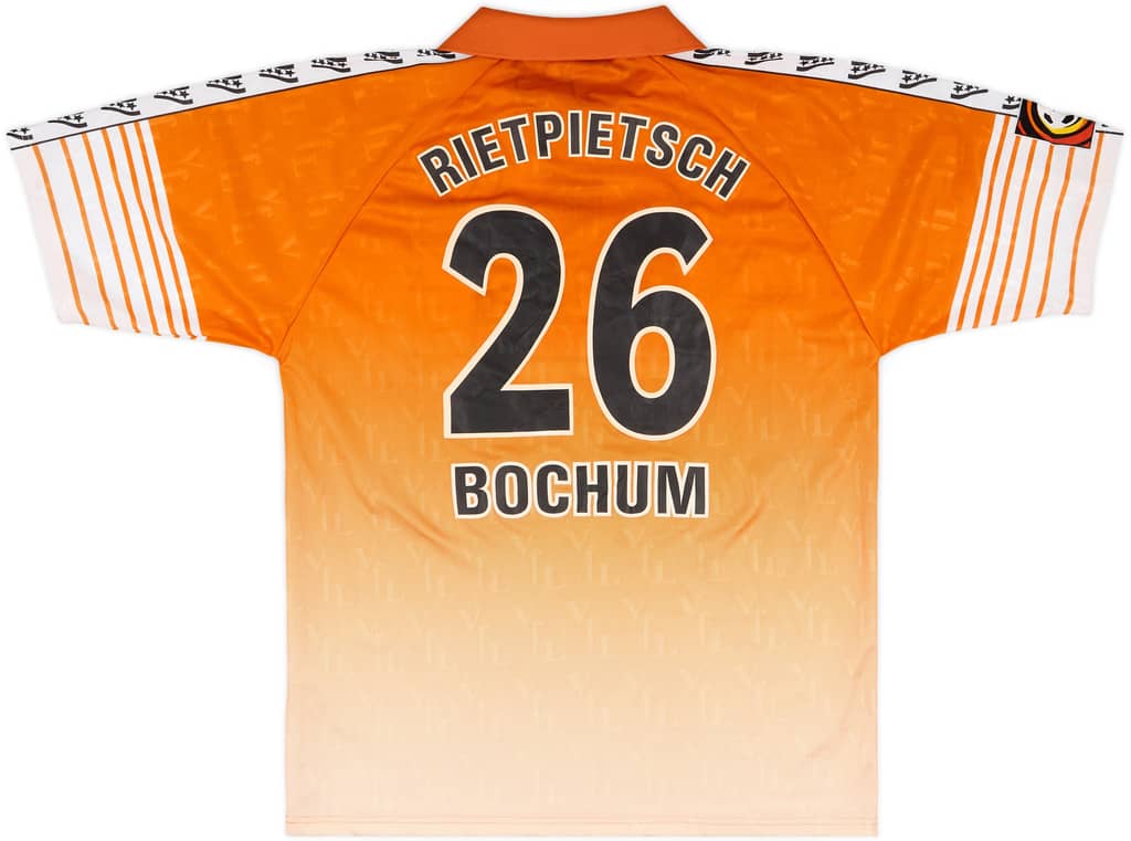 2000-01 VFL Bochum Match Issue Third Shirt Rietpietsch #26