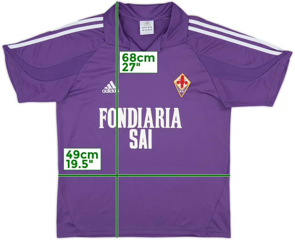 2003-04 Fiorentina Home Shirt - 6/10 - (XS)
