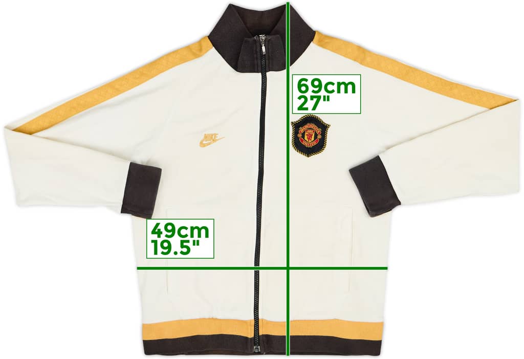 2007-08 Manchester United Nike Track Jacket - 7/10 - (S)