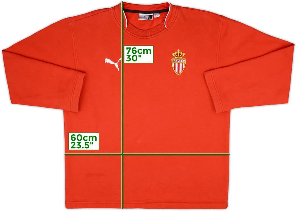 2004-05 Monaco Puma Sweat Top - 8/10 - (XL)