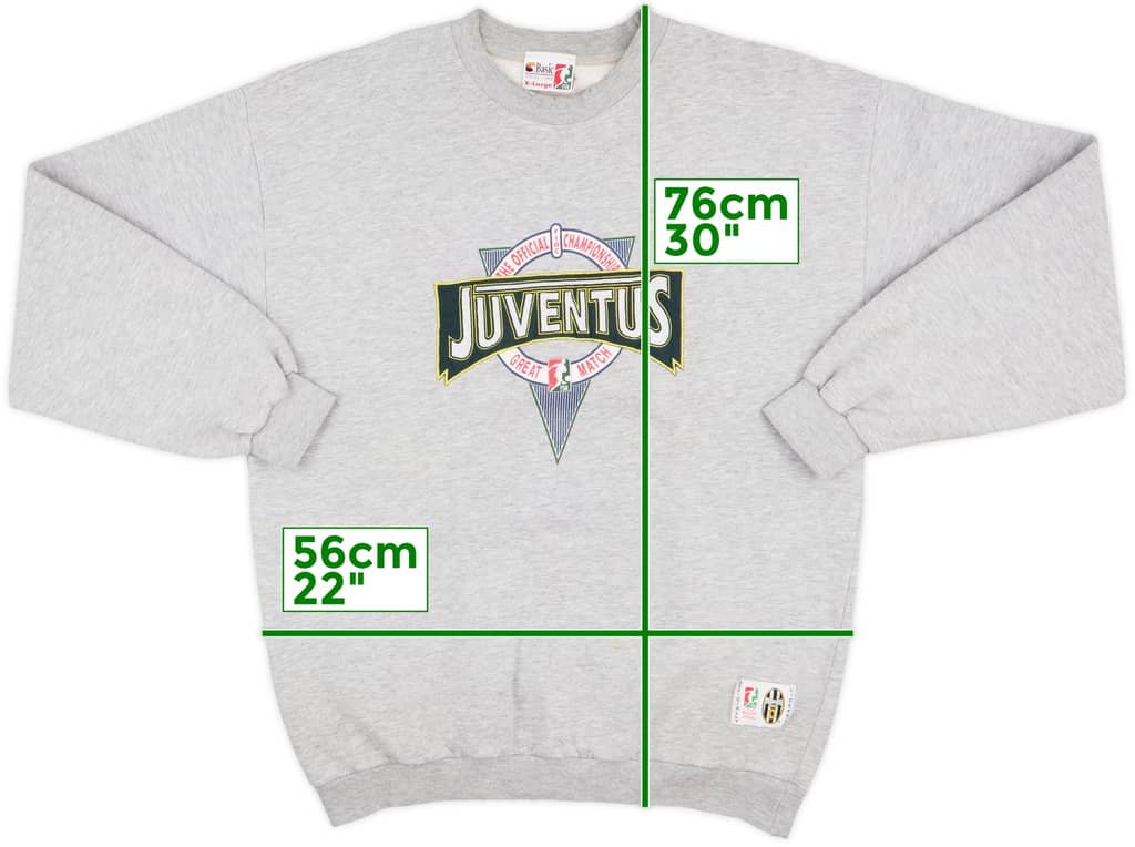 1990-91 Juventus FSM Sweat Top - 8/10 - (XL)