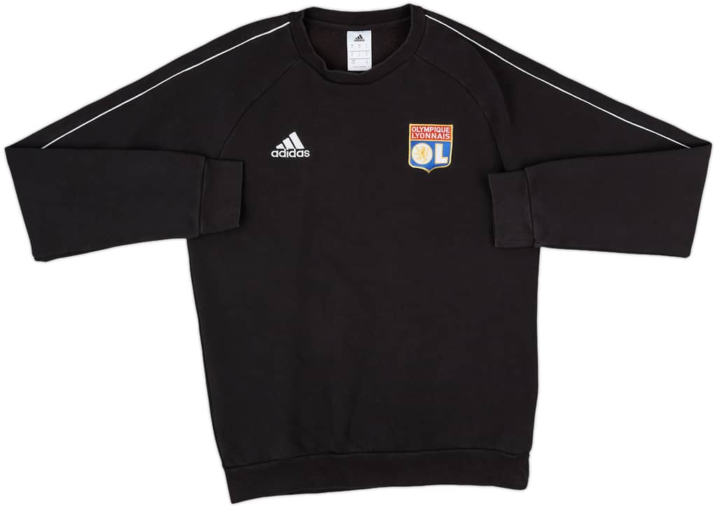 2018-19 Lyon adidas Sweat Top - 9/10 - (S)