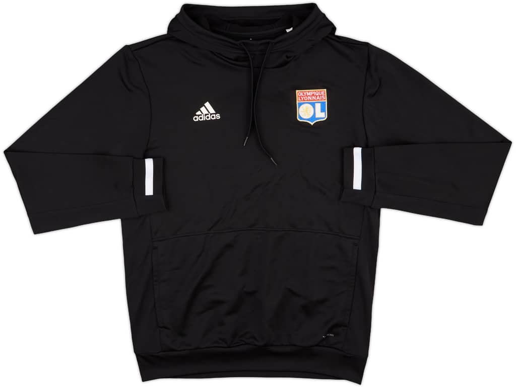 2018-19 Lyon adidas Hooded Top - 9/10 - (M)