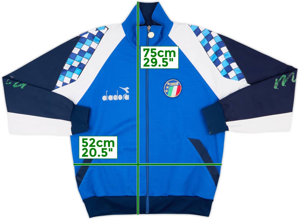 1990 Italy Diadora TracK Jacket - 7/10 - (L)