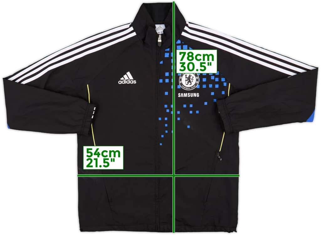 2011-12 Chelsea adidas Track Jacket - 8/10 - (M)