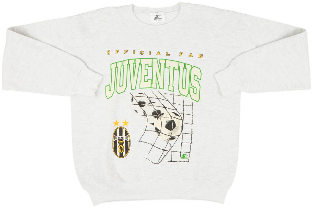 1990-91 Juventus Starter Sweat Top - 8/10 - (L)