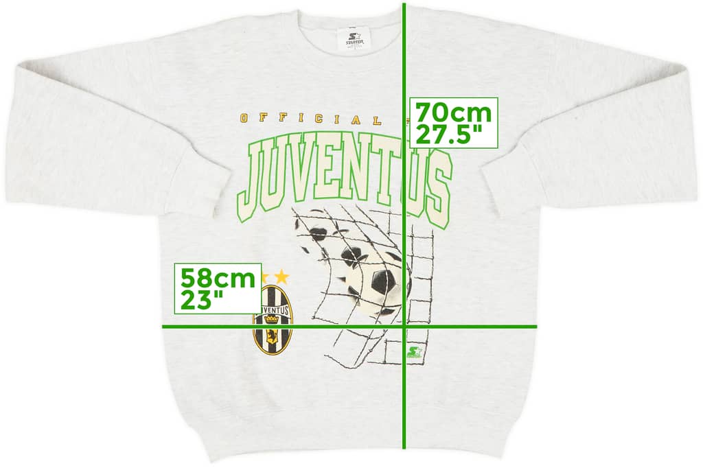 1990-91 Juventus Starter Sweat Top - 8/10 - (L)