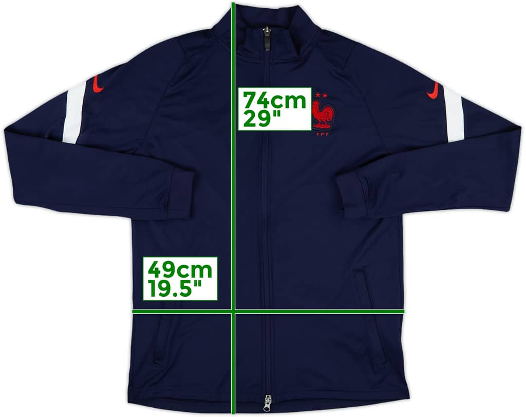 2020-21 France Nike Track Jacket - 8/10 - (M)