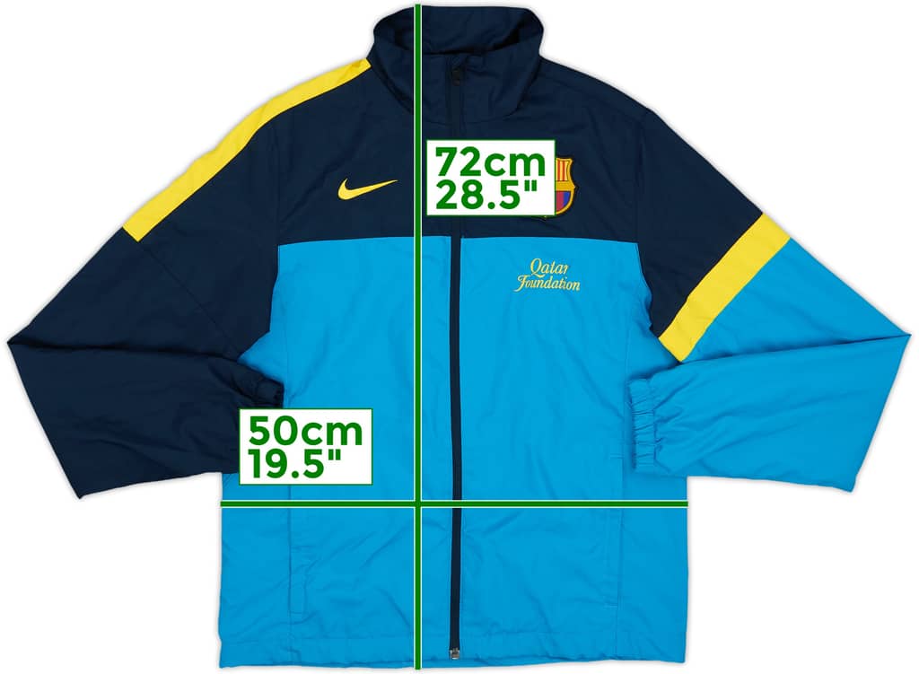 2012-13 Barcelona Nike Track Jacket - 7/10 - (S)