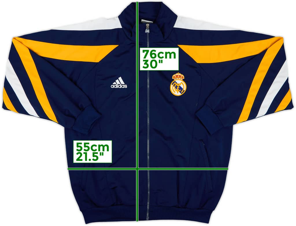 1998-99 Real Madrid adidas Track Jacket - 8/10 - (M/L)