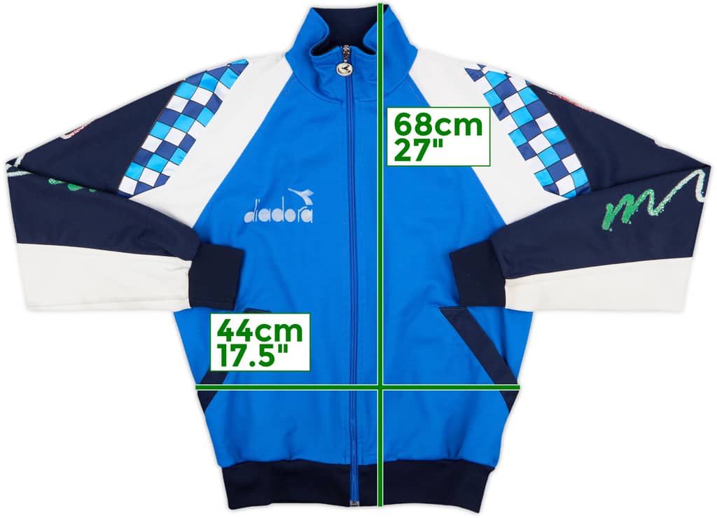1990 Italy Diadora Track Jacket - 4/10 - (M)