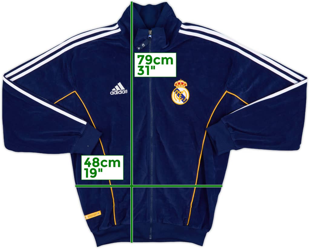 1999-00 Real Madrid adidas Track Jacket - 10/10 - (M/L)