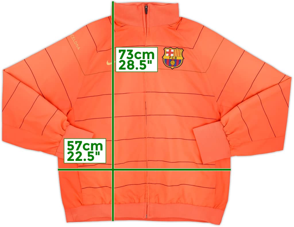 2008-09 Barcelona Nike Track Jacket - 8/10 - (L)