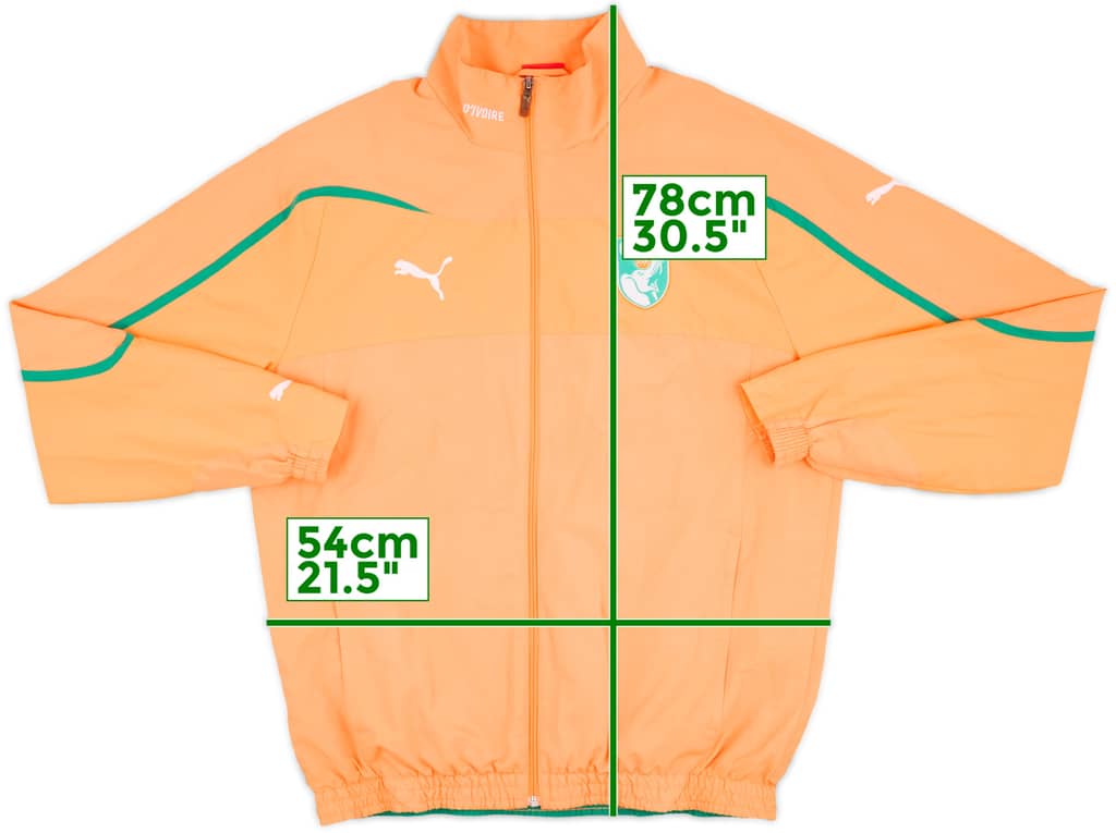2010-12 Ivory Coast Puma Track Jacket - 8/10 - (M)