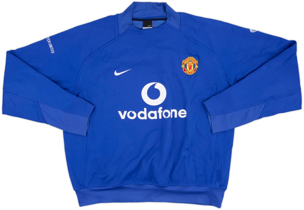 2005-06 Manchester United Nike Drill Top - 9/10 - (XL)